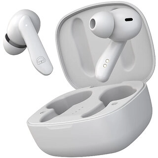 EKKO Earbeats T06: 60H Playtime 10MM Driver ENC Call Noise Cancellation Touch Control Massive Bass IPX4 Water Resistancel TWS with Mic Massive Bass IPX4 Water Resistance (White) EKKO Earbeats T06: 60H Playtime 10MM Driver ENC Call Noise Cancellation Touch Control Massive Bass IPX4 Water Resistancel TWS with Mic Massive Bass IPX4 Water Resistance (White)