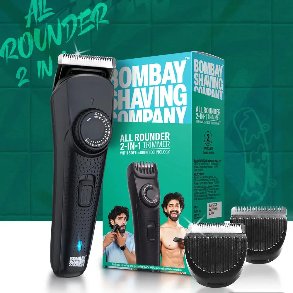 Bombay Shaving Company All Rounder 2-in-1 Trimmer Bombay Shaving Company All Rounder 2-in-1 Trimmer