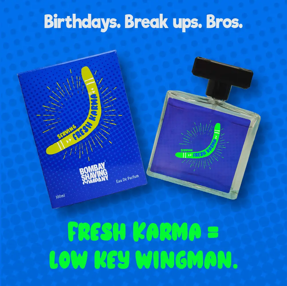 Bombay Shaving Company Fresh Karma Perfume 100ml (EDP) Bombay Shaving Company Fresh Karma Perfume 100ml (EDP)